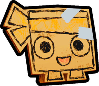Cardboard Maskot