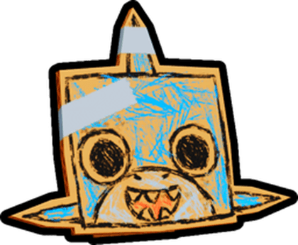 Cardboard Shark