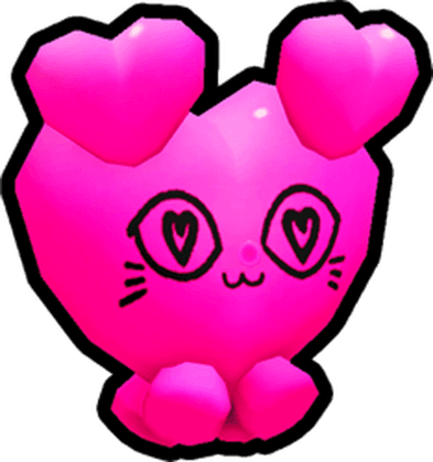 Heart Balloon Cat