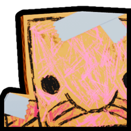 Huge Cardboard Blobfish