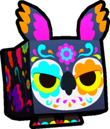 Sugar Skull Owl
