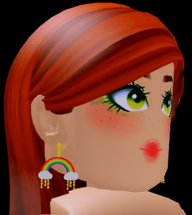Dangly Rainbow Earrings