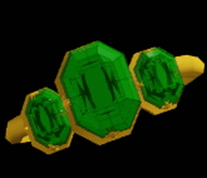 Exquisite Emerald Ring
