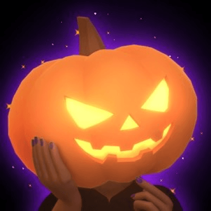Jack-o'-Lantern Head
