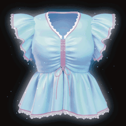 Light Fairy Frilly Top