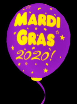 Mardi Gras 2020 Balloon