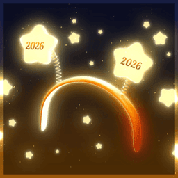 New Years 2026 Star Boppies