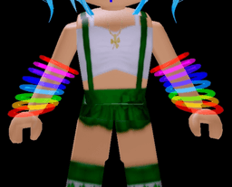 Rainbow Armlets