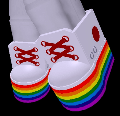 Rainbow High Tops
