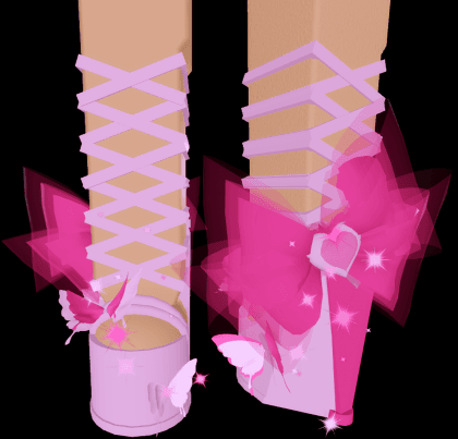 Sky High Ballet Butterfly Heels