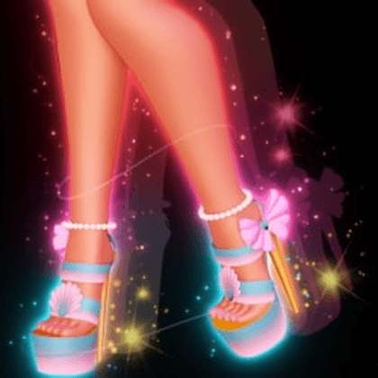 Summer Fantasy Seashell Sandals (Girl)