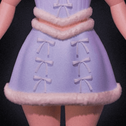 Cozy Coquette Skirt Ice Fairy