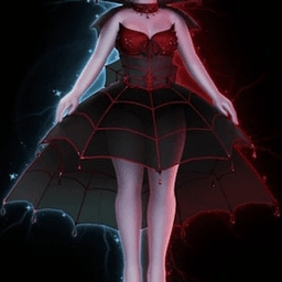 Dark Fairy Spider Skirt
