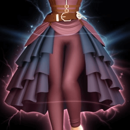 Steampunk Clockwork Skirt
