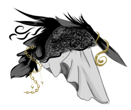Fallen Dove's Lace Wings