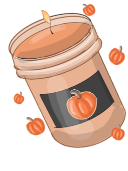 Pumpkin Spice Scented Candle