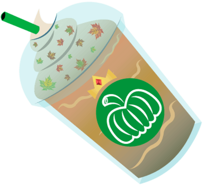 Pumpkin Spice Sparkluccino