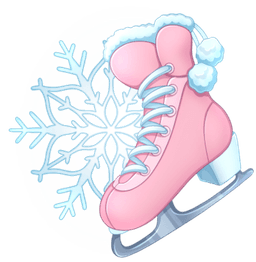 Sparkly Snowflake Skater