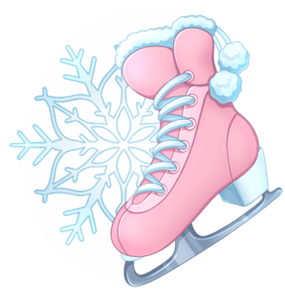 Sparkly Snowflake Skater