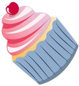 Strawberry Cherry Cupcakes