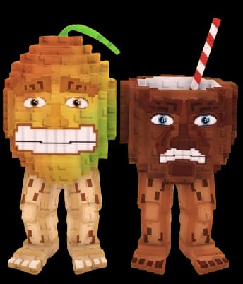 Coco and Mango