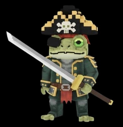 Frogato Pirato