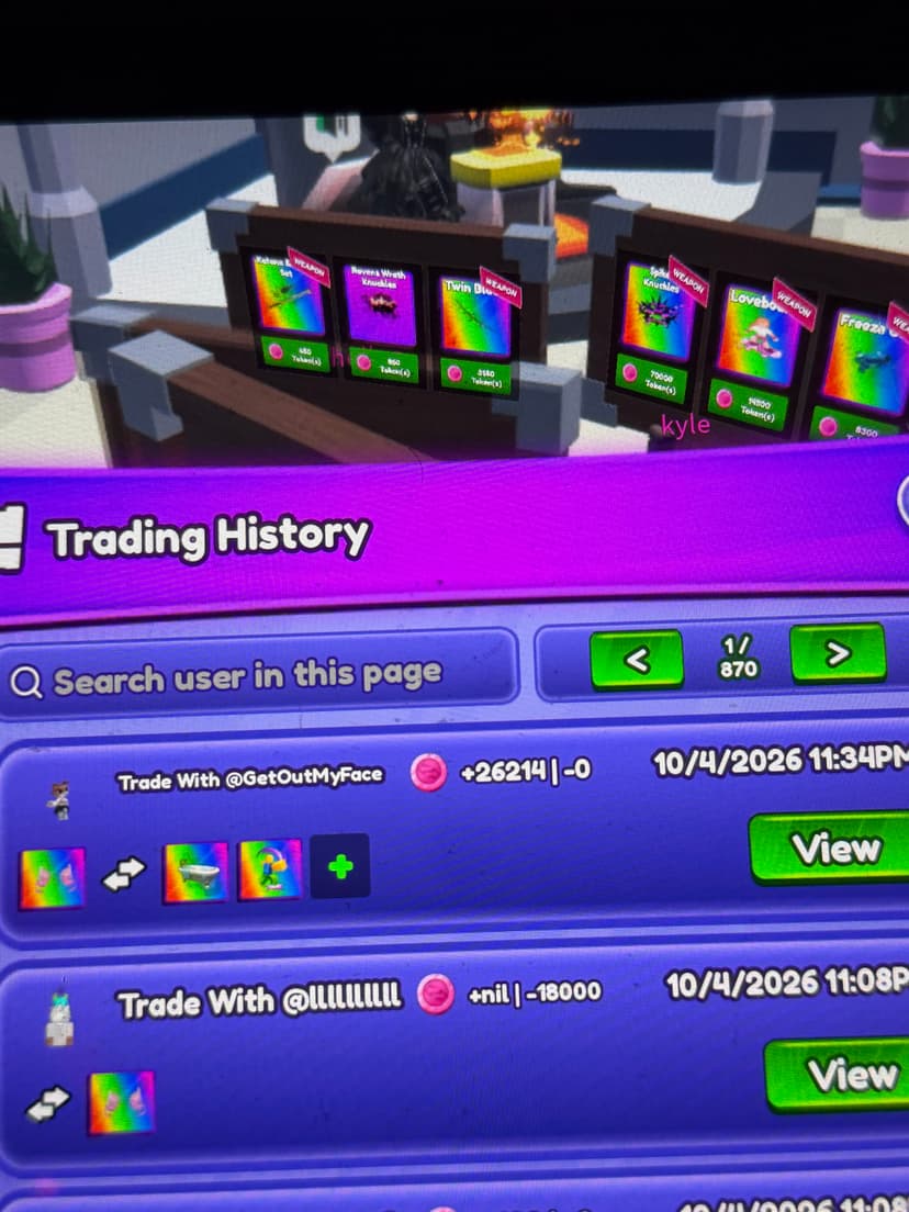 [TRADE] lower ribbon dancers - Value Proofs | Bloxtsar