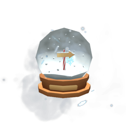North Pole Snow Globe