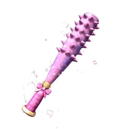 Glitter Spiked Bat