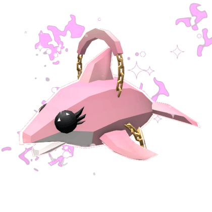 Pink Dolphin Purse