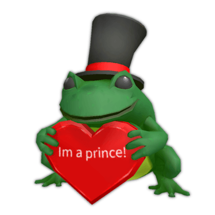 Valentine's Frog Prince
