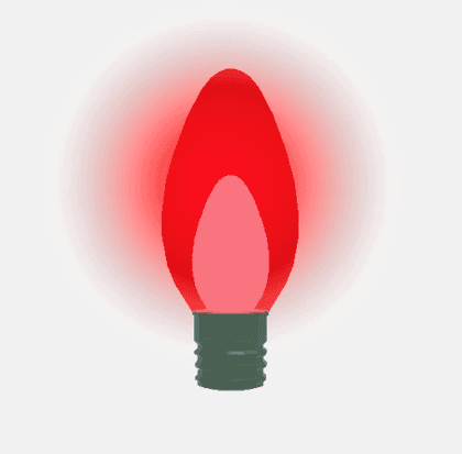 Red Festive Light