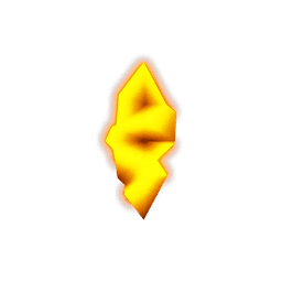 Yellow Energy Crystal
