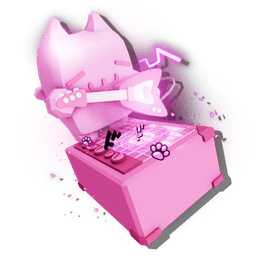 Pink Rebel Kitty