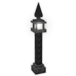 Graveyard Lamp Post