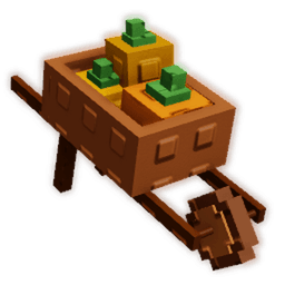 Pumpkin Wheelbarrow