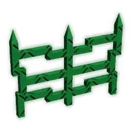 Vine Spiked Fence