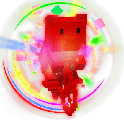 Rainbow Bear on Bike