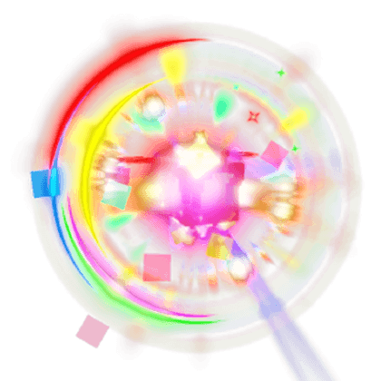 Rainbow Elemental Bee