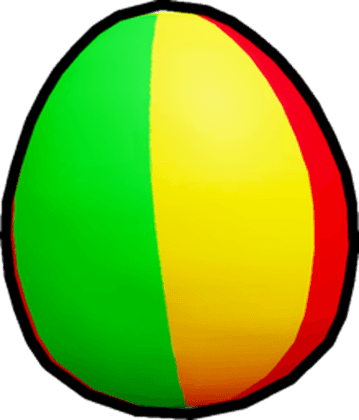 Beach Ball Egg