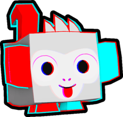 Anaglyph Monkey